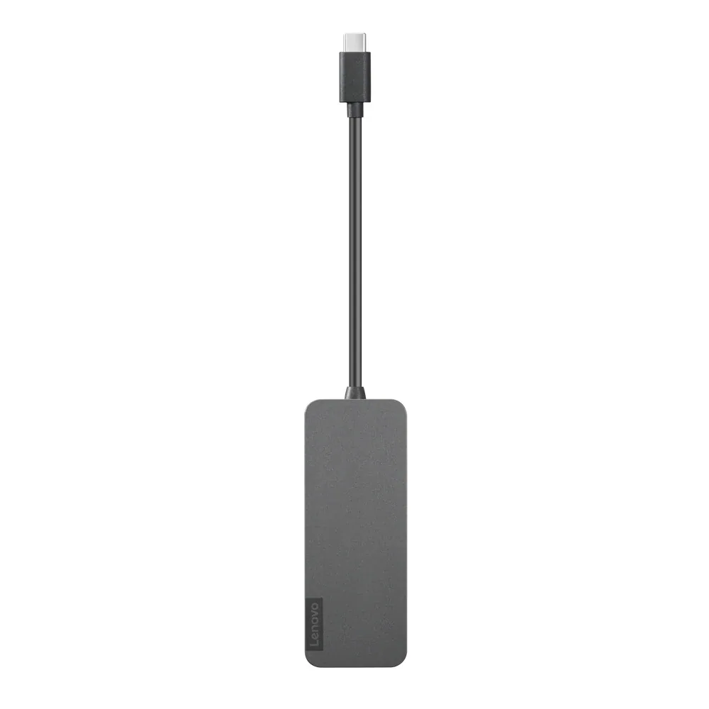 Lenovo 4X90X21427 Schnittstellen-Hub USB 3.2 Gen 2 (3.1 Gen 2) Type-C 20000 Mbit/s Grau – Bild 1