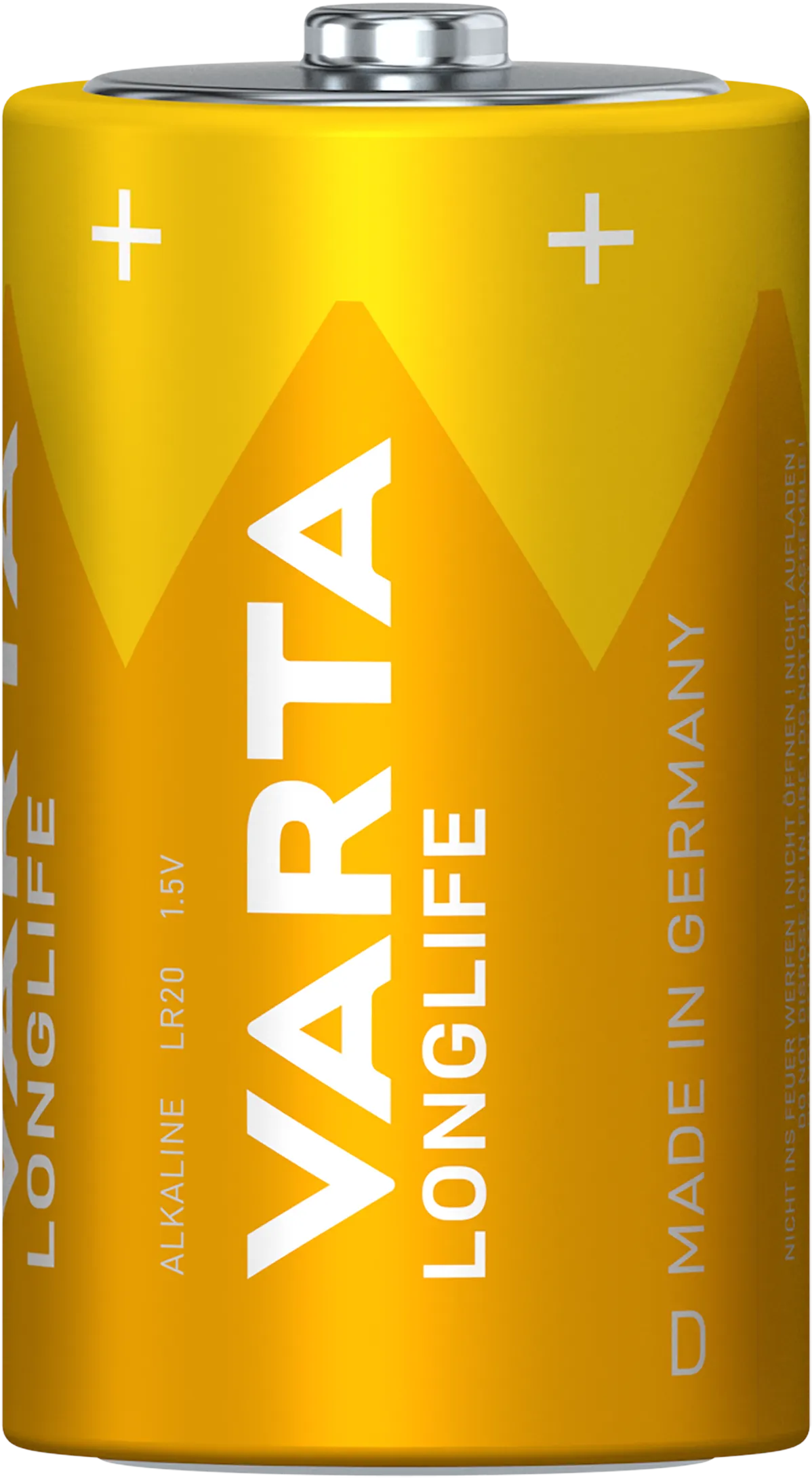 Varta Batterie LONGLIFE D Mono NEU 2 Stück