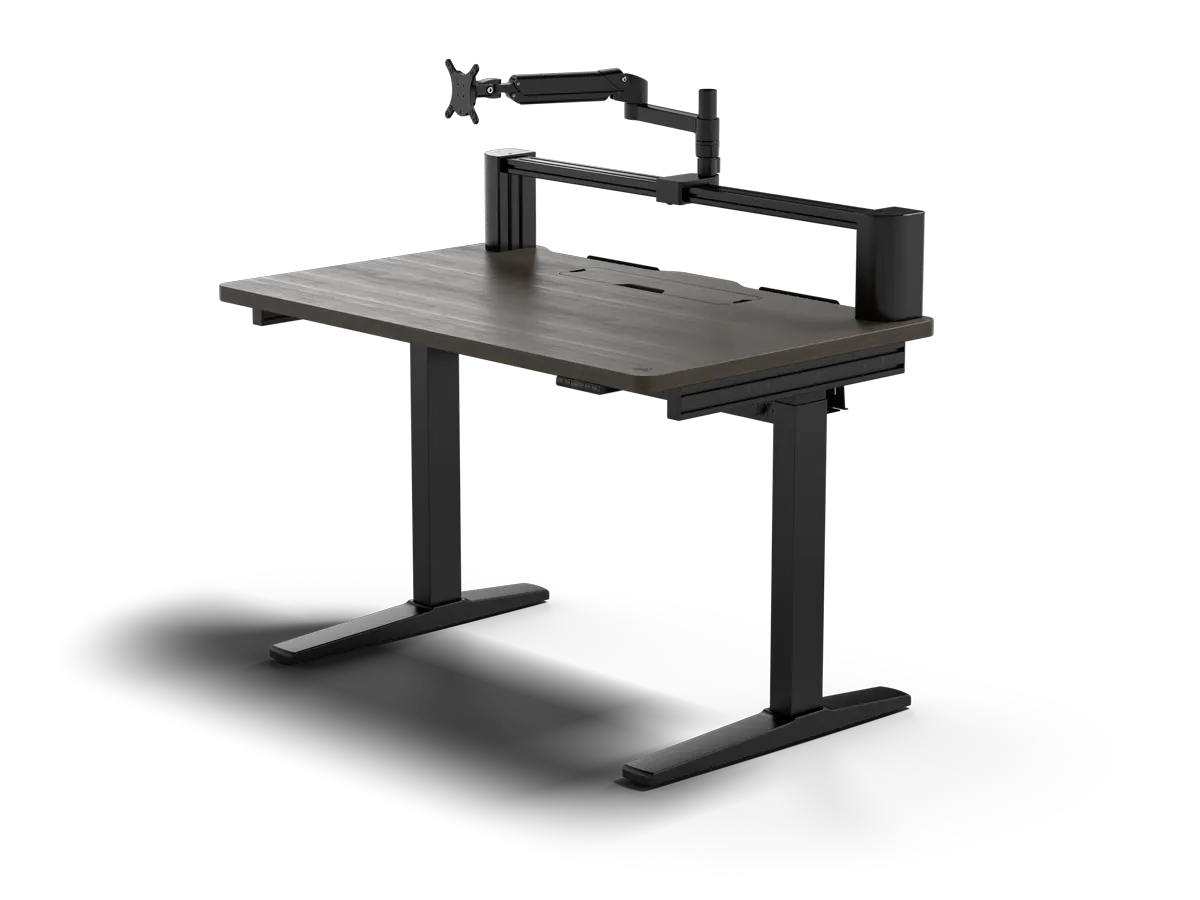 CORSAIR Gaming Tisch 4 Wood, einstellbare Höhe,inkl.TFT-Ar