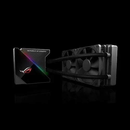 ASUS ROG RYUJIN 240 Prozessor All-in-One-Flüssigkeitskühler 12 cm Schwarz 1 Stück(e) – Bild 2