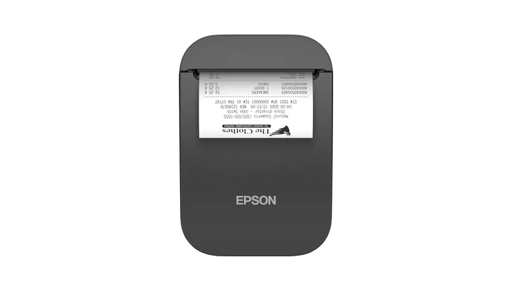 Epson TM-P80II (131): Mobile Receipt, Autocutter, Wi-Fi, USB-C, Black, WE/CEE – Bild 1