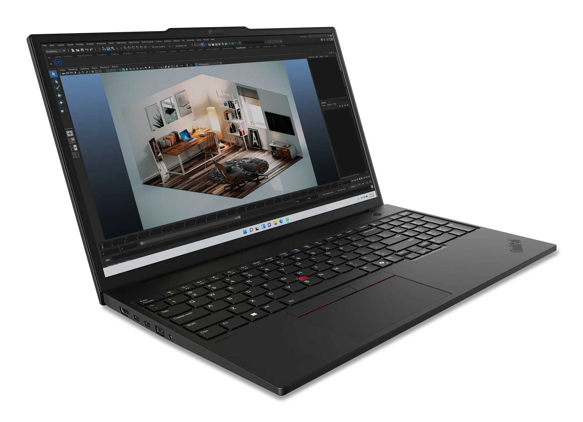 Lenovo ThinkPad P16s Gen 3 (Intel) Intel Core Ultra 7 155H Mobiler Arbeitsplatz 40,6 cm (16") WUXGA 32 GB DDR5-SDRAM 1 – Bild 3