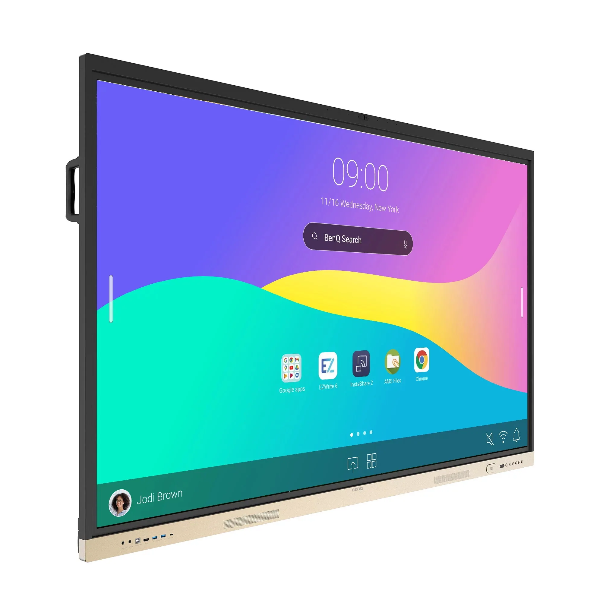 BenQ RE9804FV Interaktives Whiteboard 2,49 m (98") 3840 x 2160 Pixel Touchscreen Schwarz – Bild 3