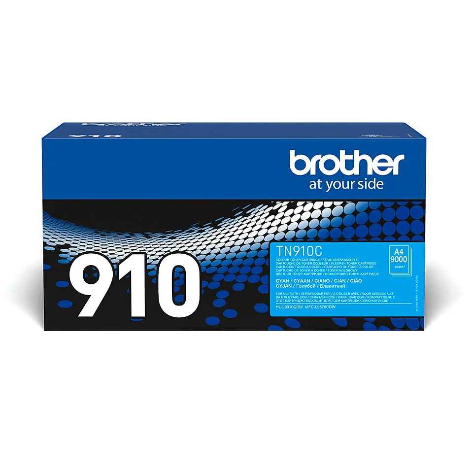 Brother TN-910C Tonerkartusche 1 Stück(e) Original Cyan – Bild 3