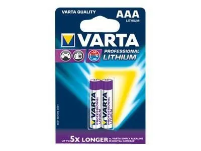 Varta Batterie Lithium AAA 2 Stück