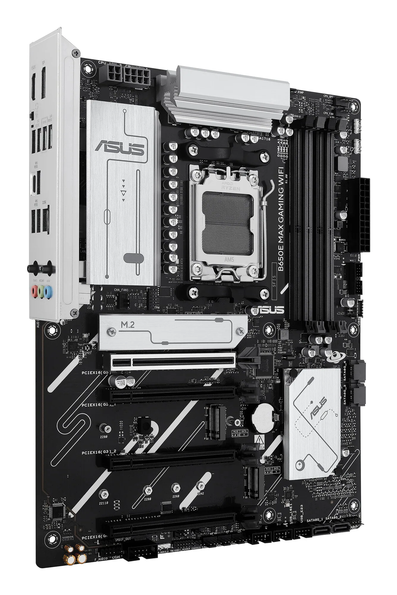 ASUS B650E MAX GAMING WIFI AMD B650 Sockel AM5 ATX – Bild 3