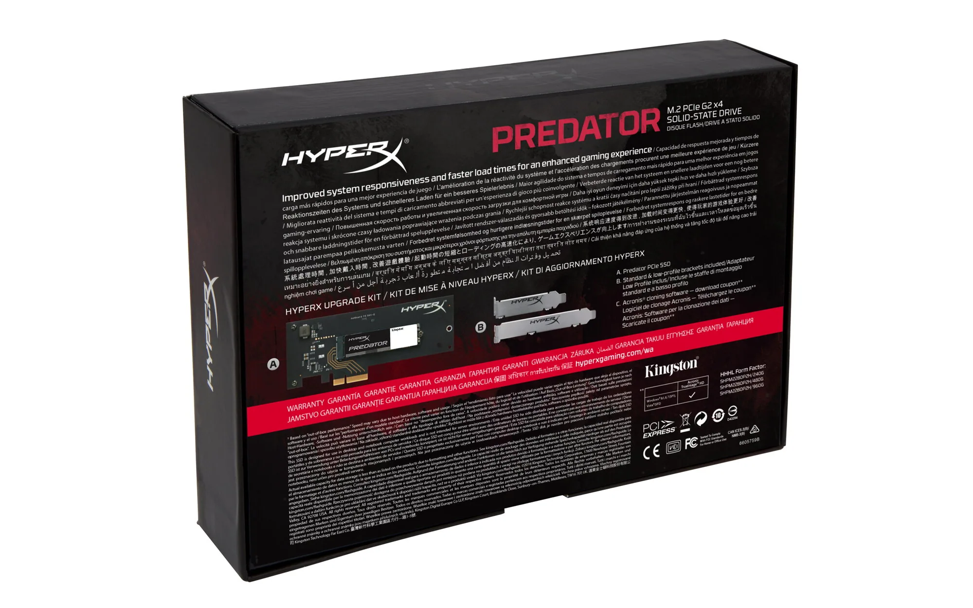 HyperX Predator SHPM2280P2H/480G Internes Solid State Drive 480 GB M.2 PCI Express 2.0 MLC – Bild 4