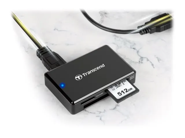 Card Reader Transcend TS-RDF8K2 USB3.0 All-in-1 Multic. Rea.