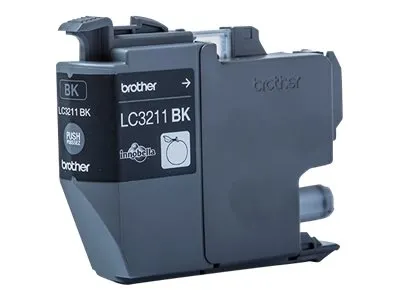 Brother LC3211BK Druckerpatrone Original Standardertrag Schwarz