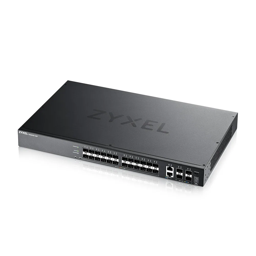 Zyxel XGS2220-30F Managed L3 Schwarz – Bild 3