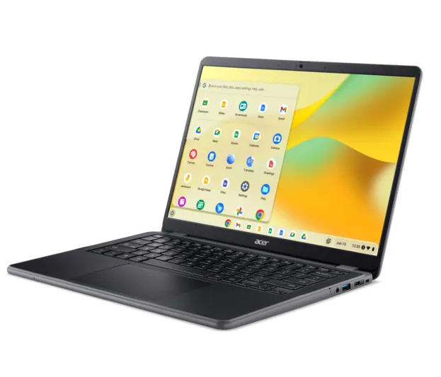 Acer Chromebook C937-TCO-C6NP Intel® N N150 35,6 cm (14") WUXGA 16 GB LPDDR5x-SDRAM 128 GB SSD Wi-Fi 6E (802.11ax) ChromeOS Schwarz QWERTZ Deutsch – Bild 1