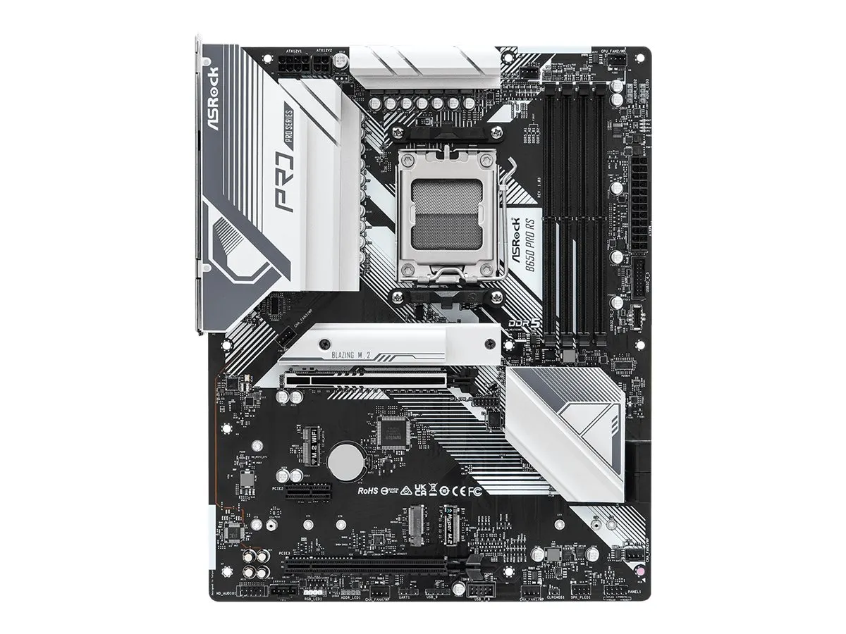 ASRock B650  Pro RS              AM5 ATX  HDMI/DP       DDR5 retail