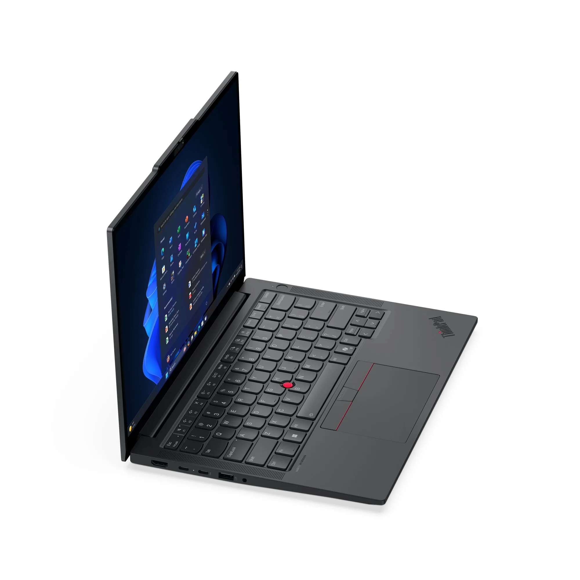 Lenovo ThinkPad E14 Gen 7 (Intel) Copilot+ PC Intel Core Ultra 5 228V Laptop 35,6 cm (14") WUXGA 32 GB LPDDR5x-SDRAM 1 TB SSD Wi-Fi 6E (802.11ax) Windows 11 Pro Schwarz Deutsch – Bild 7