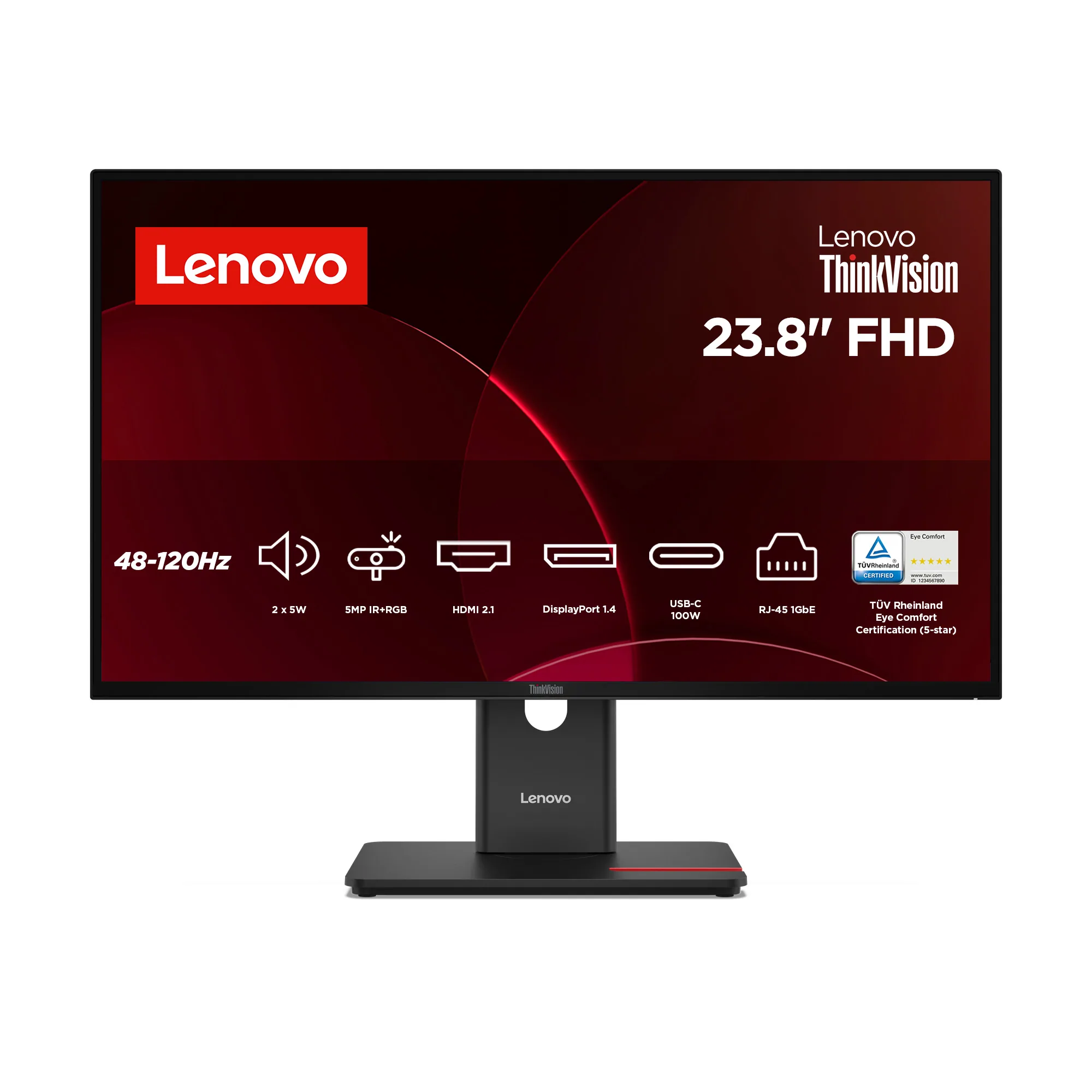 Lenovo ThinkVision T24D-4v Monitor – Bild 1
