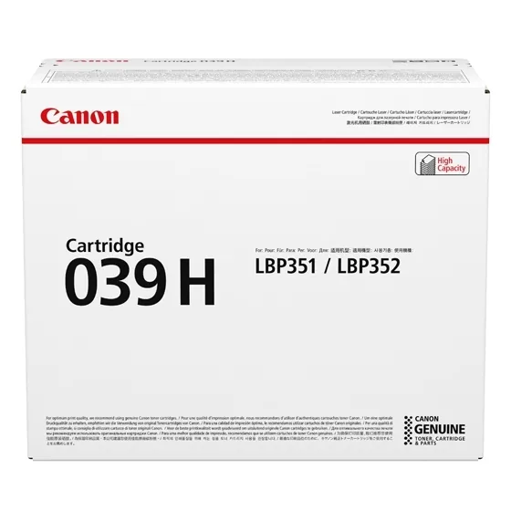 Canon 039H Tonerkartusche 1 Stück(e) Original Schwarz – Bild 1