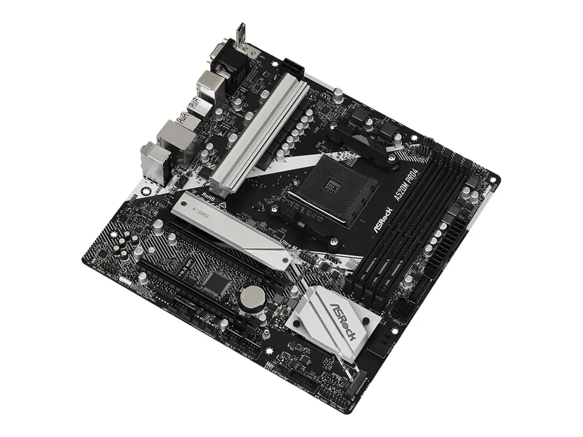 ASRock A520M Pro4                AM4 mATX HDMI/DP/VGA   DDR4