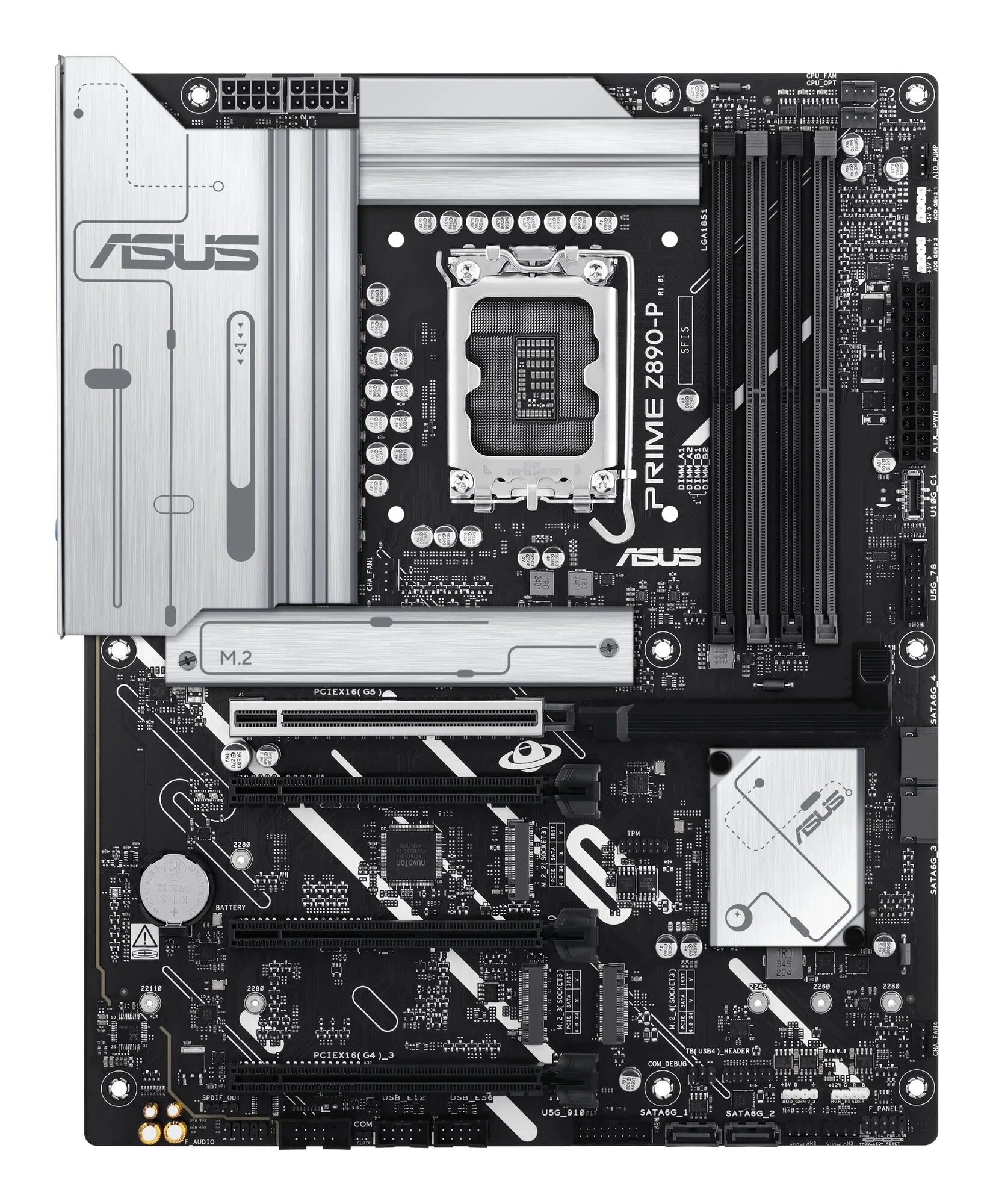 ASUS PRIME Z890-P Intel Z890 LGA 1851 (Socket V1) ATX – Bild 2