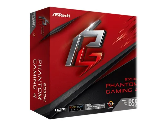 ASRock B550M Phantom Gam. 4      AM4 mATX HDMI/DP       DDR4 retail