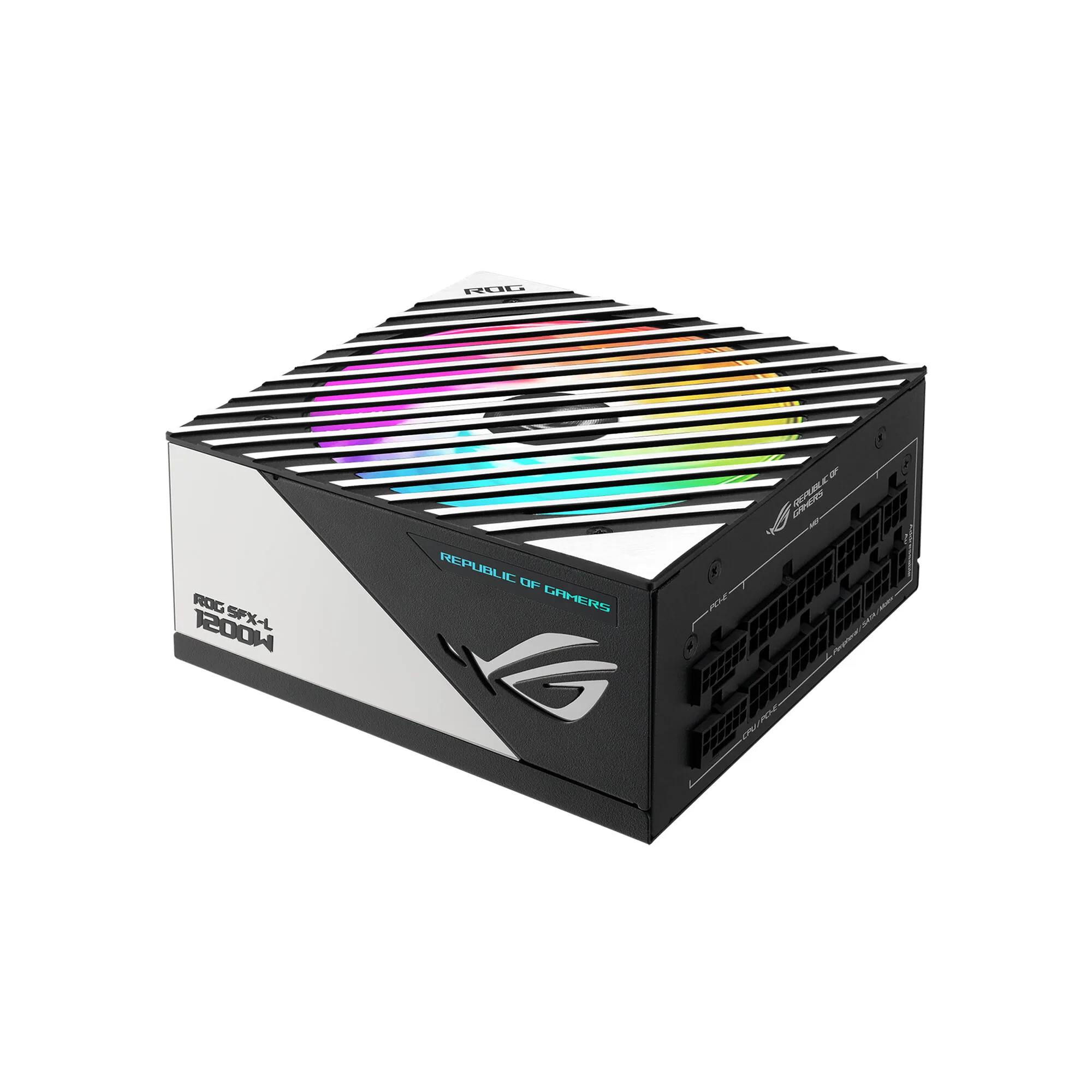 ASUS ROG -LOKI-1200T-SFX-L-GAMING Netzteil 1200 W 20+4 pin ATX Schwarz, Silber – Bild 1