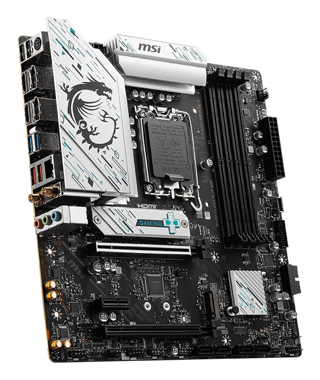 MSI B760M GAMING PLUS WIFI Motherboard Intel B760 LGA 1700 micro ATX – Bild 4