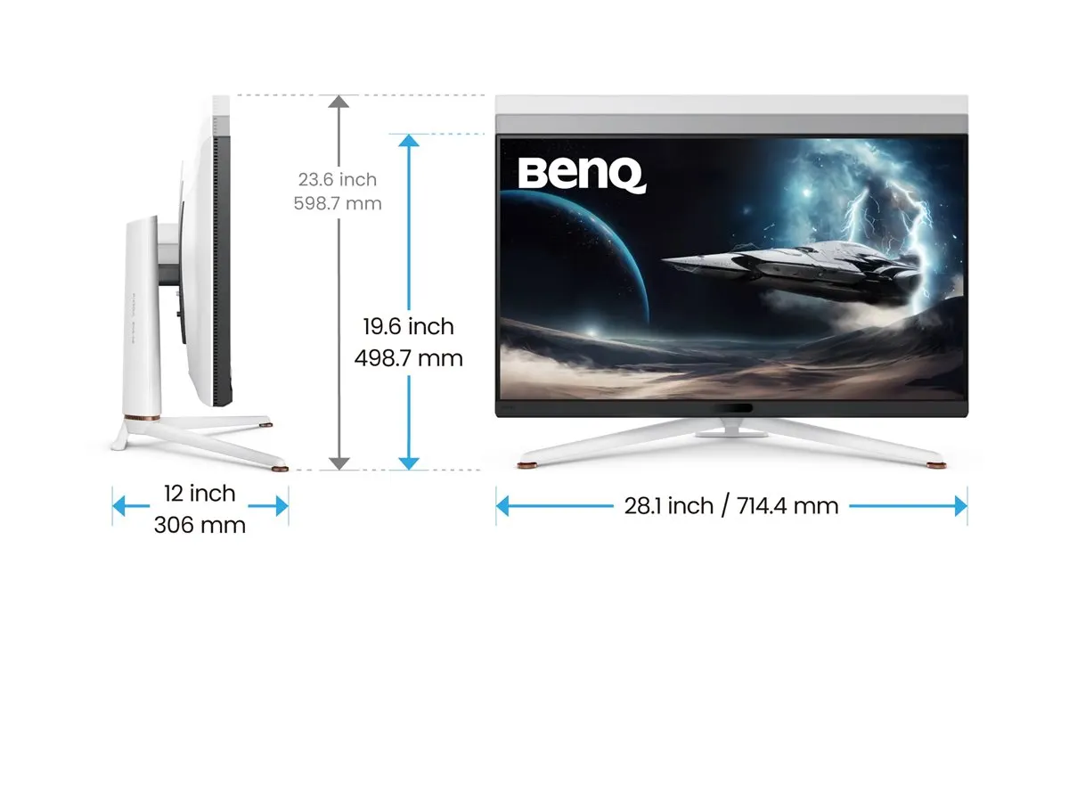 BenQ 80,0cm MOBIUZ EX321UX 16:9 HDMI/USB-C/DP weiß       UHD