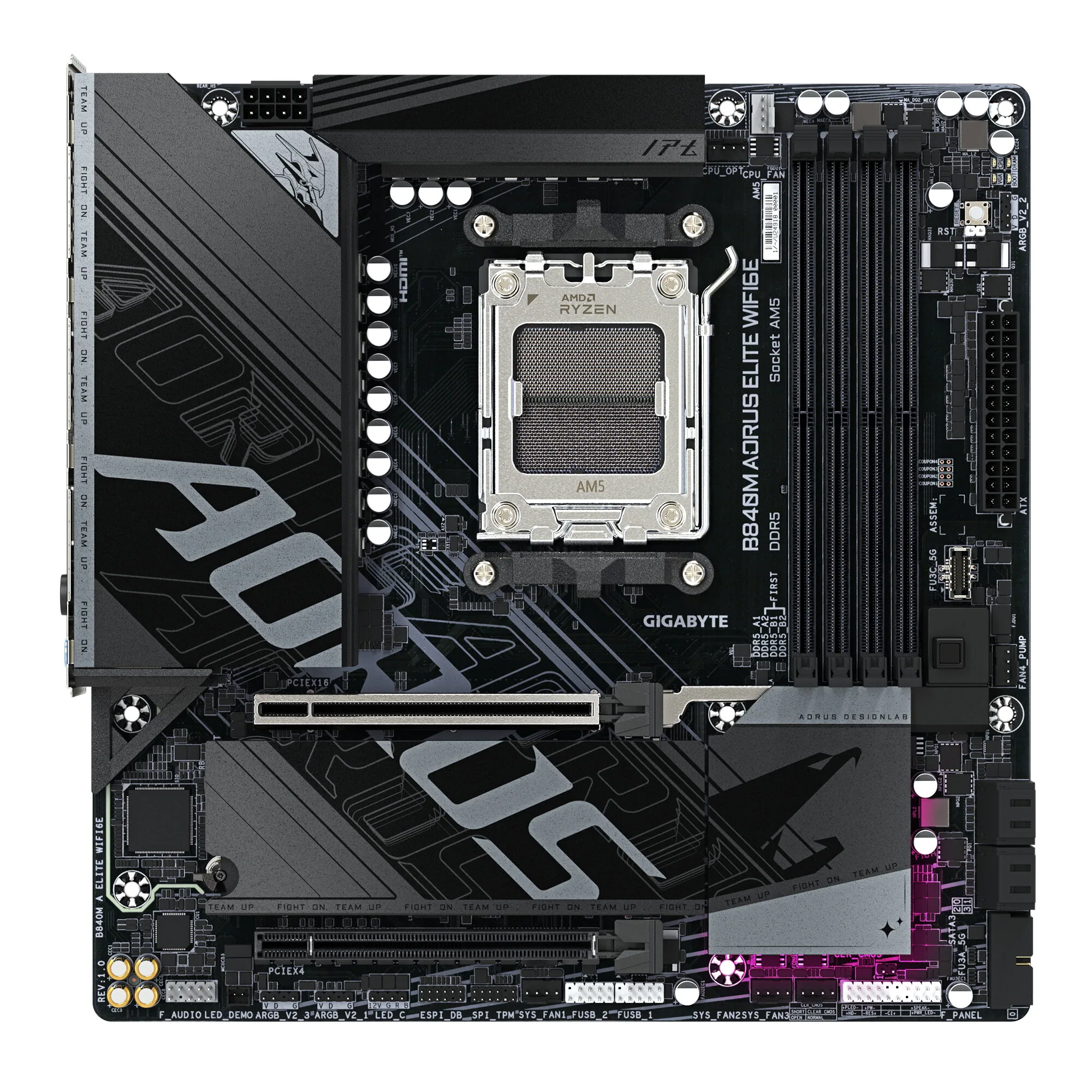 Gigabyte B840M Elite WIFI6E (B840, AM5, mATX, DDR5) – Bild 3