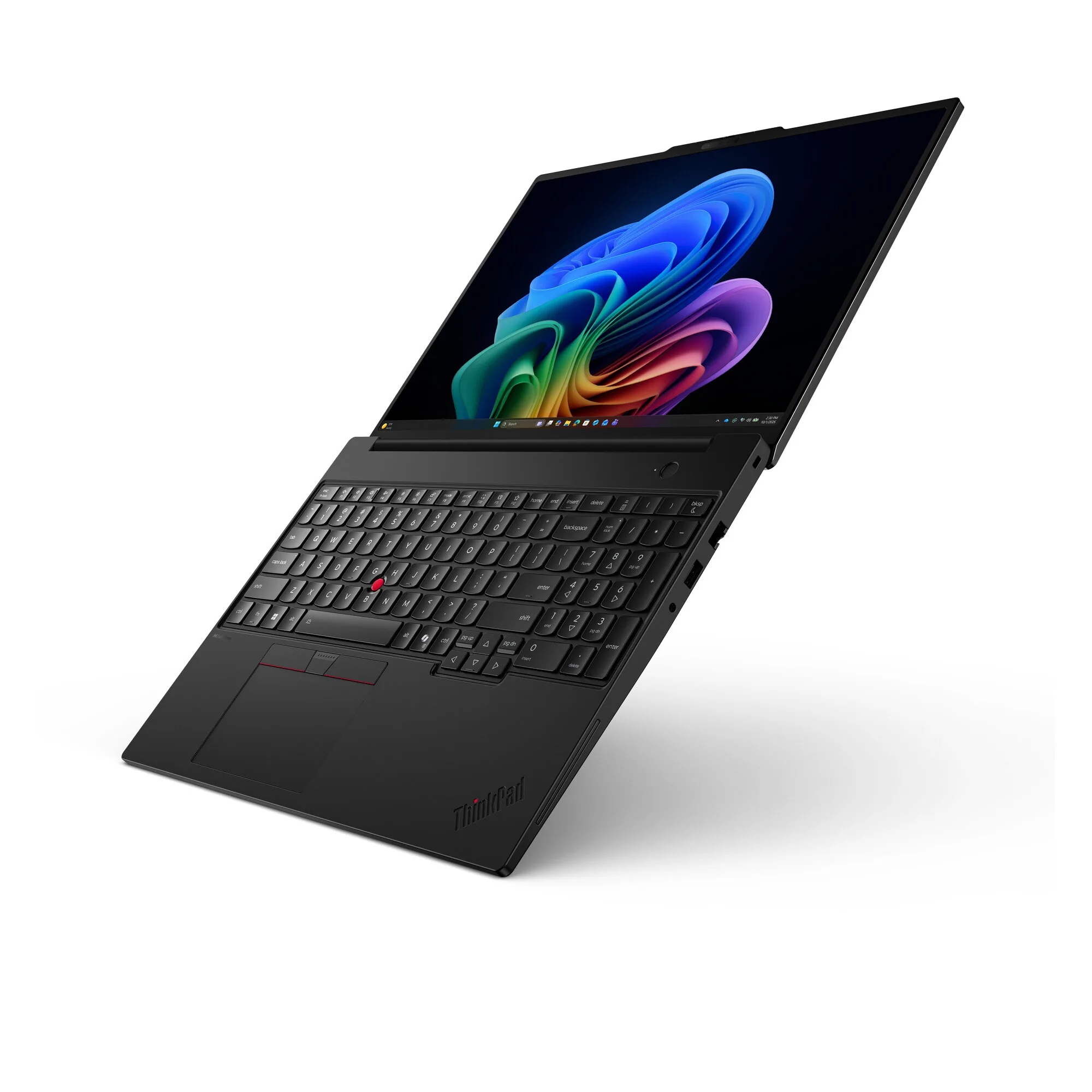 Lenovo ThinkPad T16 Gen 5 (AMD) Copilot+ PC AMD Ryzen AI 7 PRO PRO 450 Laptop 40,6 cm (16") WUXGA 32 GB DDR5-SDRAM 1 TB SSD Wi-Fi 7 (802.11be) Windows 11 Pro Schwarz Deutsch – Bild 3