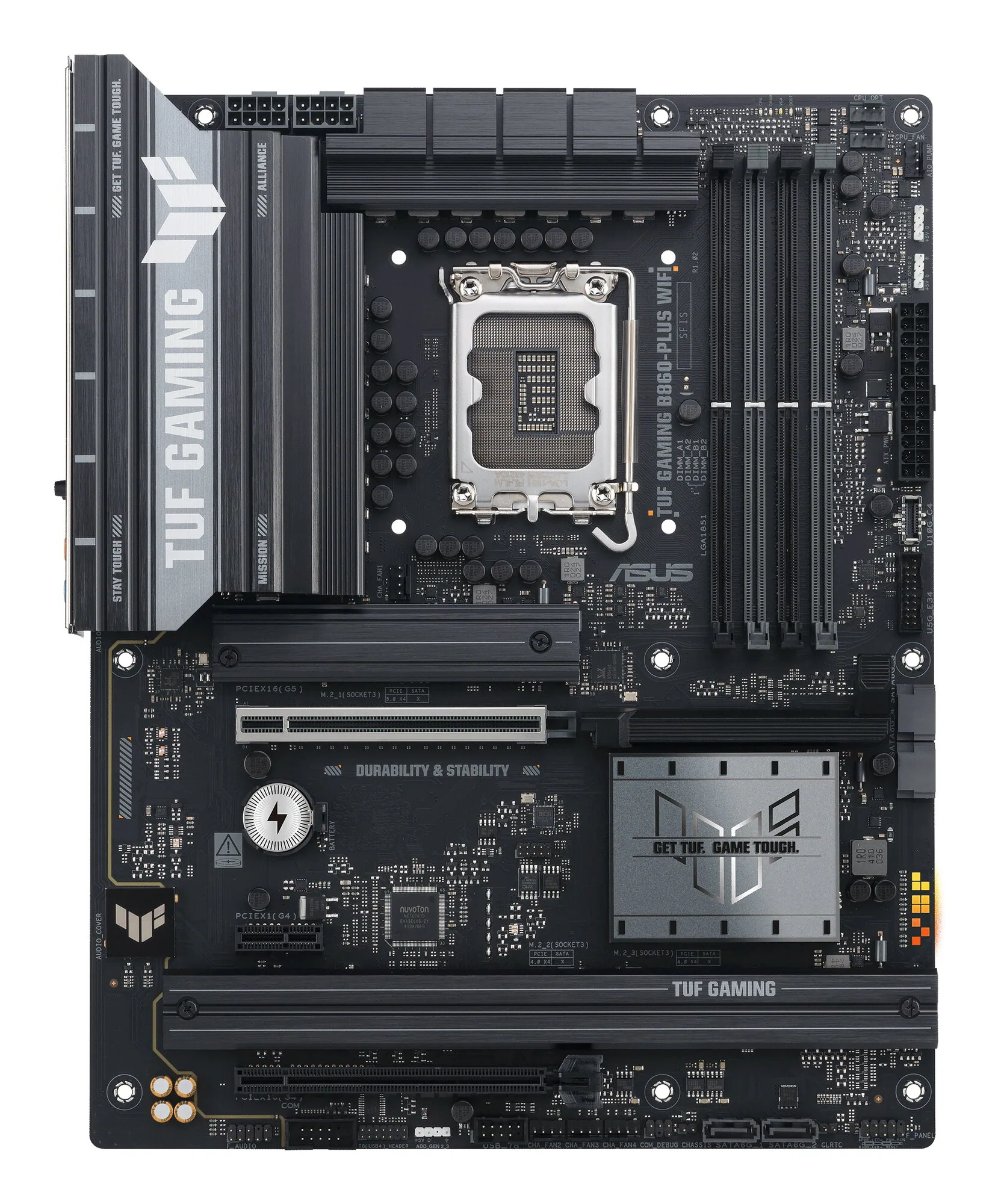 ASUS TUF GAMING B860-PLUS WIFI Intel B860 LGA 1851 (Socket V1) ATX – Bild 3