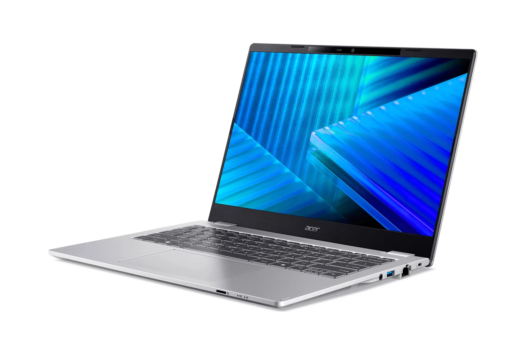 Acer TravelMate P4 TMP414-55-TCO-5880 Intel Core Ultra 5 225U Laptop 35,6 cm (14") WUXGA 16 GB DDR5-SDRAM 512 GB SSD Wi-Fi 7 (802.11be) Windows 11 Pro Blau – Bild 3