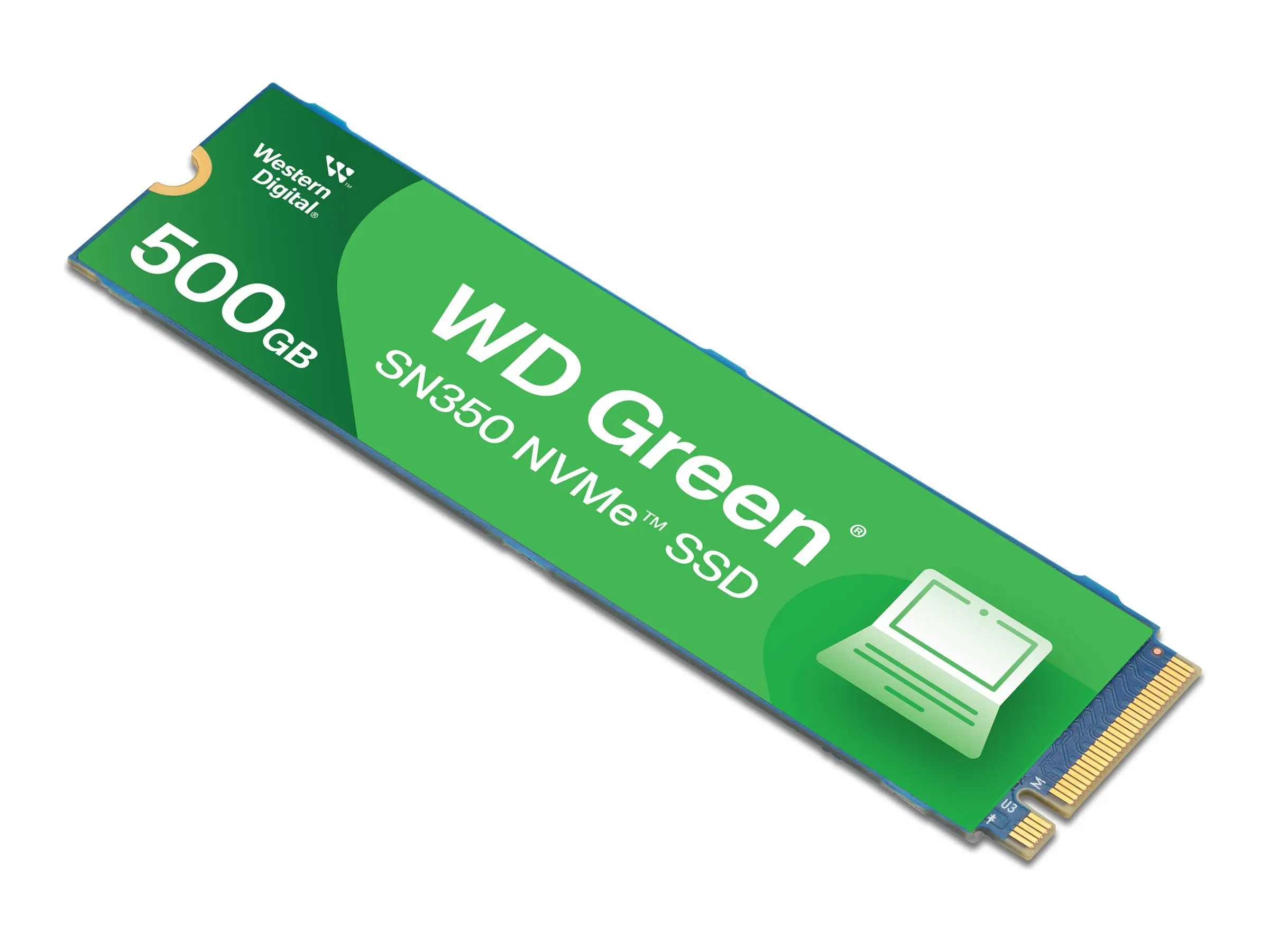 WD SSD M.2 2280 NVMe SN350 intern Grün