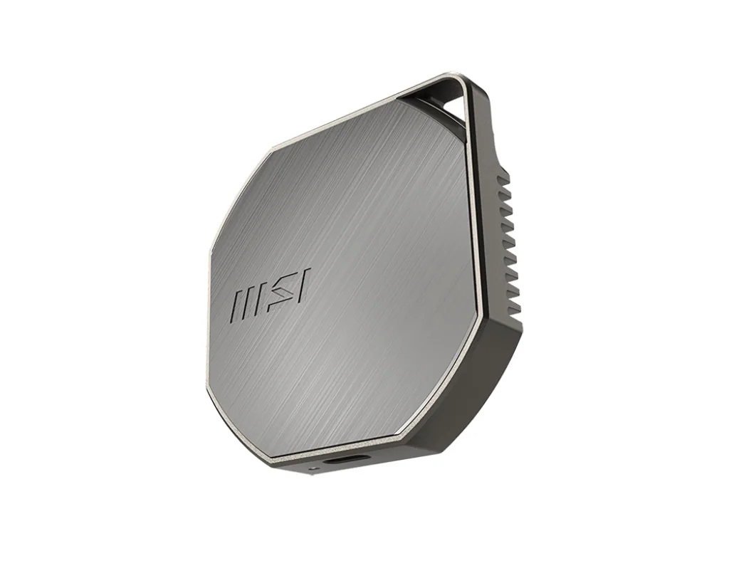 MSI DATAMAG 40GBPS 1 TB Externes Solid State Drive USB Typ-C USB 3.2 Gen 2x2 Silber – Bild 3