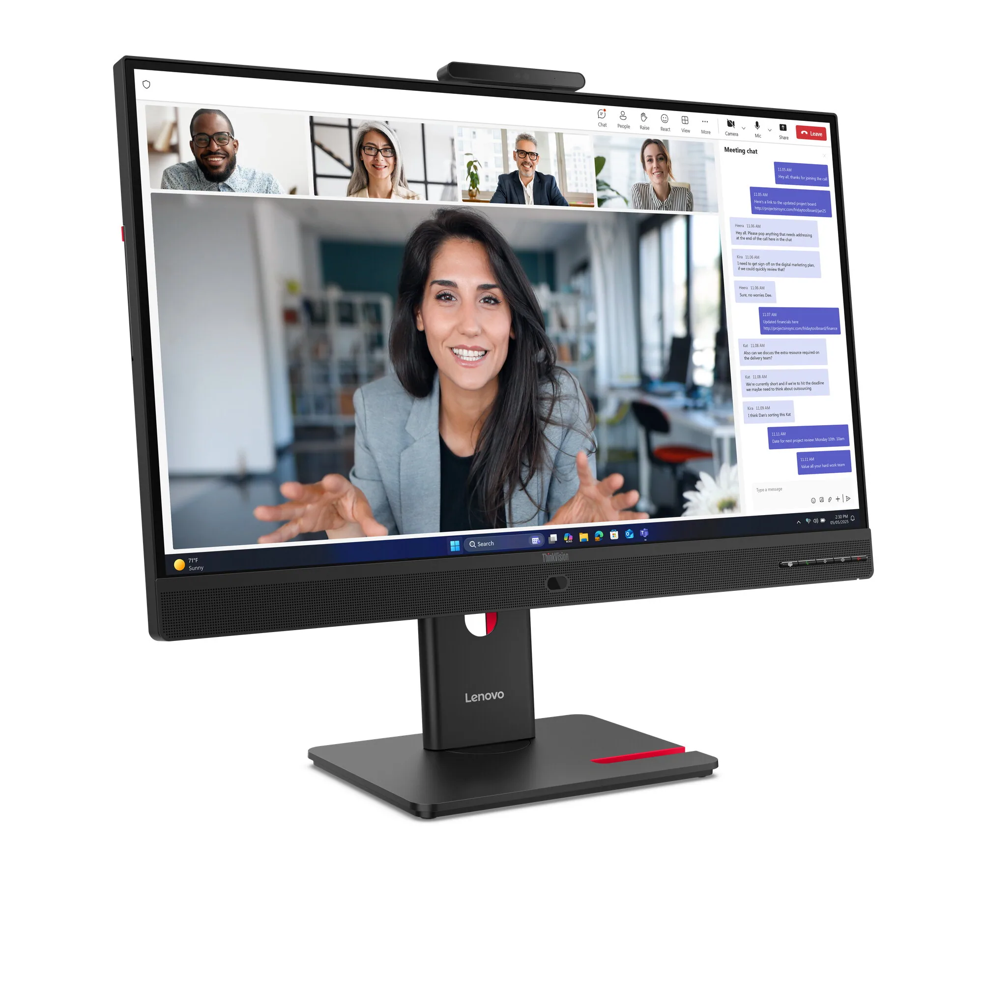 Lenovo ThinkVision T24-4v Monitor – Bild 3