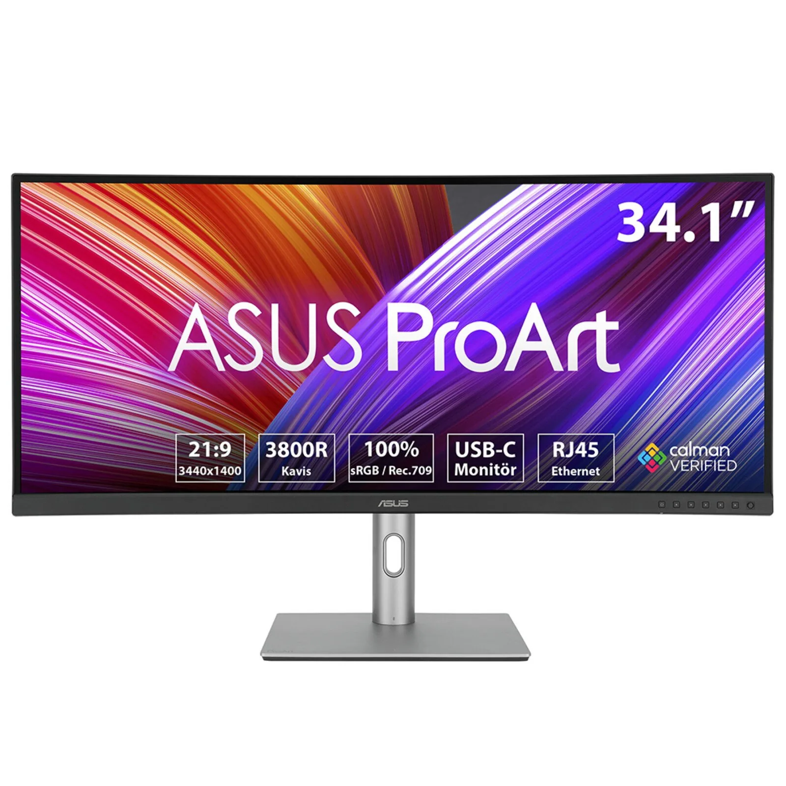 ASUS ProArt PA34VCNV Computerbildschirm 86,6 cm (34.1") 3440 x 1440 Pixel UltraWide Quad HD LCD Schwarz – Bild 1