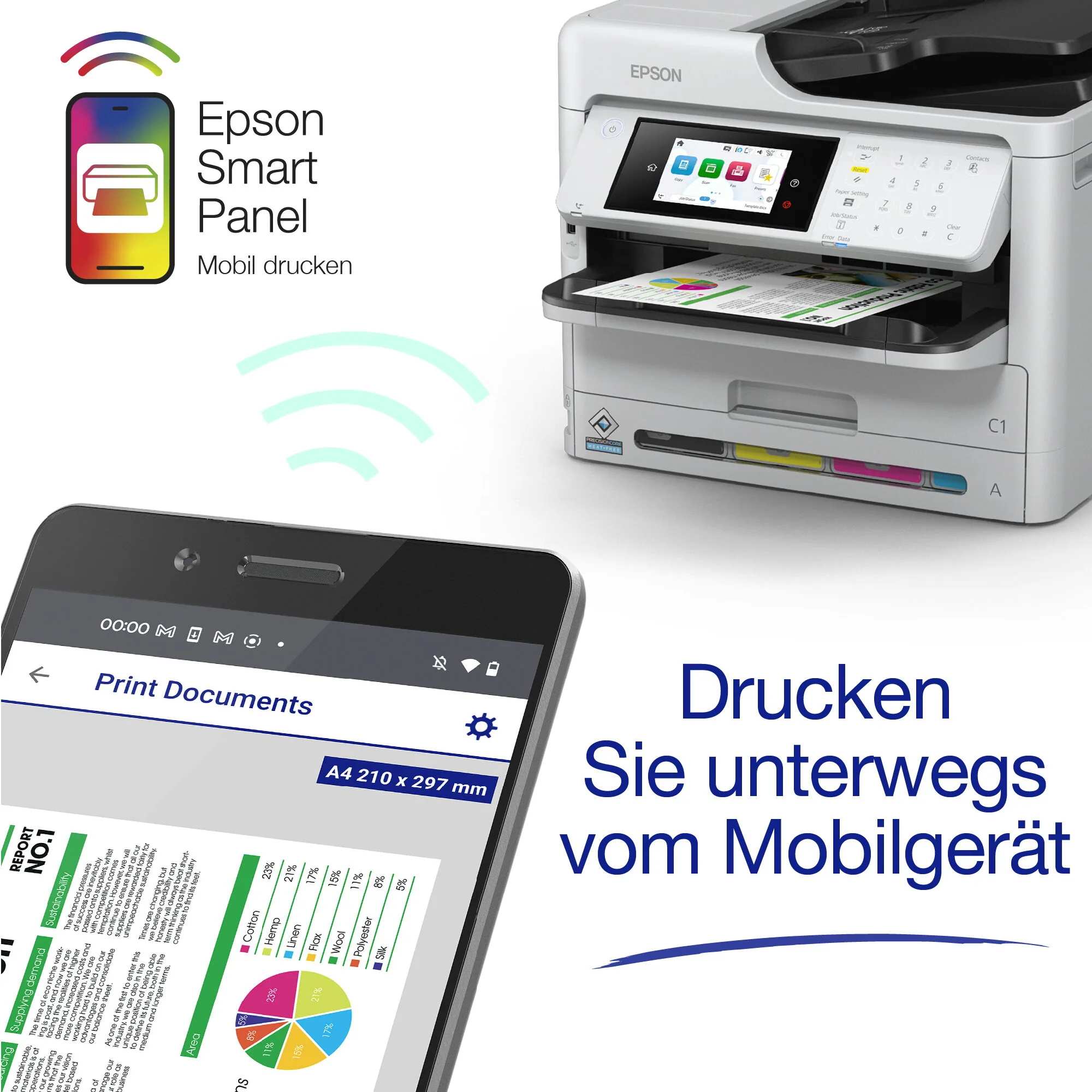 Epson WorkForce Pro WF-C5890DWF Printer – Bild 4