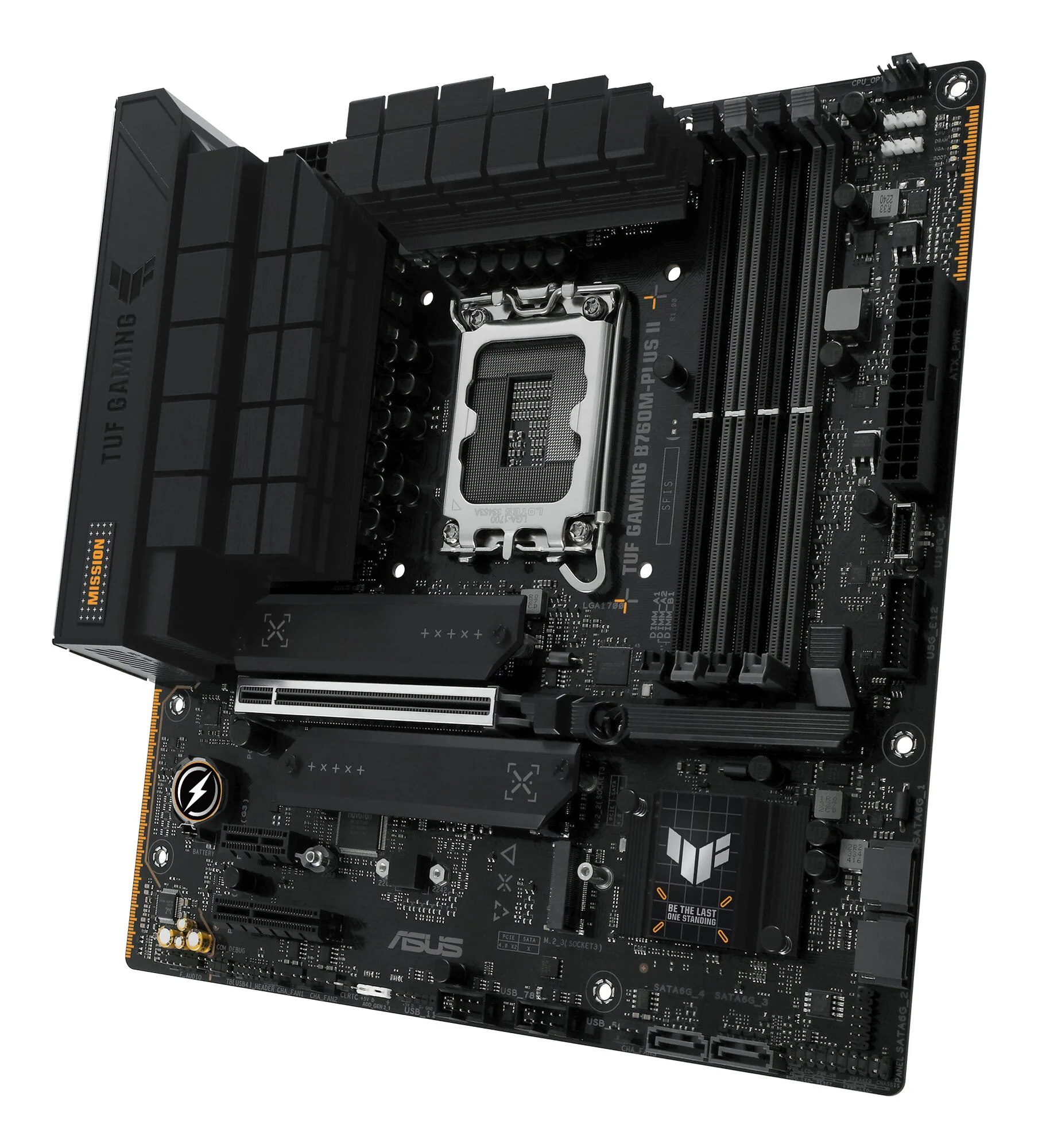 ASUS TUF GAMING B760M-PLUS II Intel B760 LGA 1700 micro ATX – Bild 3