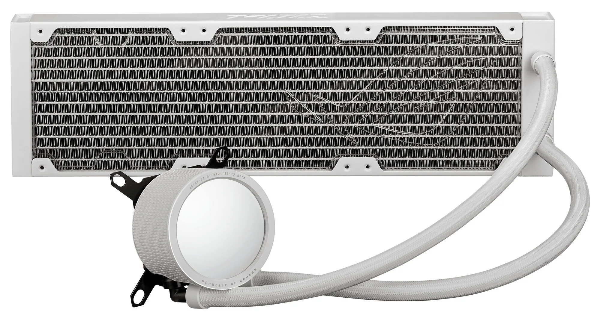 ASUS ROG Ryuo III 360 ARGB White Edition Prozessor All-in-One-Flüssigkeitskühler 12 cm Weiß – Bild 3