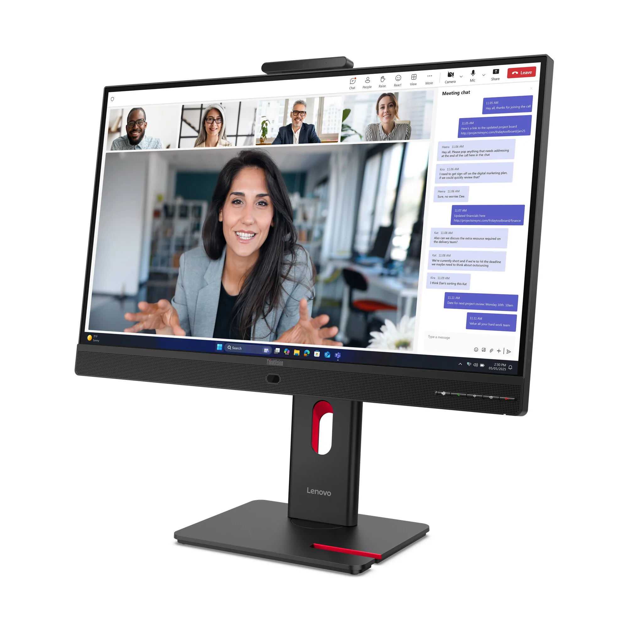 Lenovo ThinkVision T24-4v Monitor – Bild 5