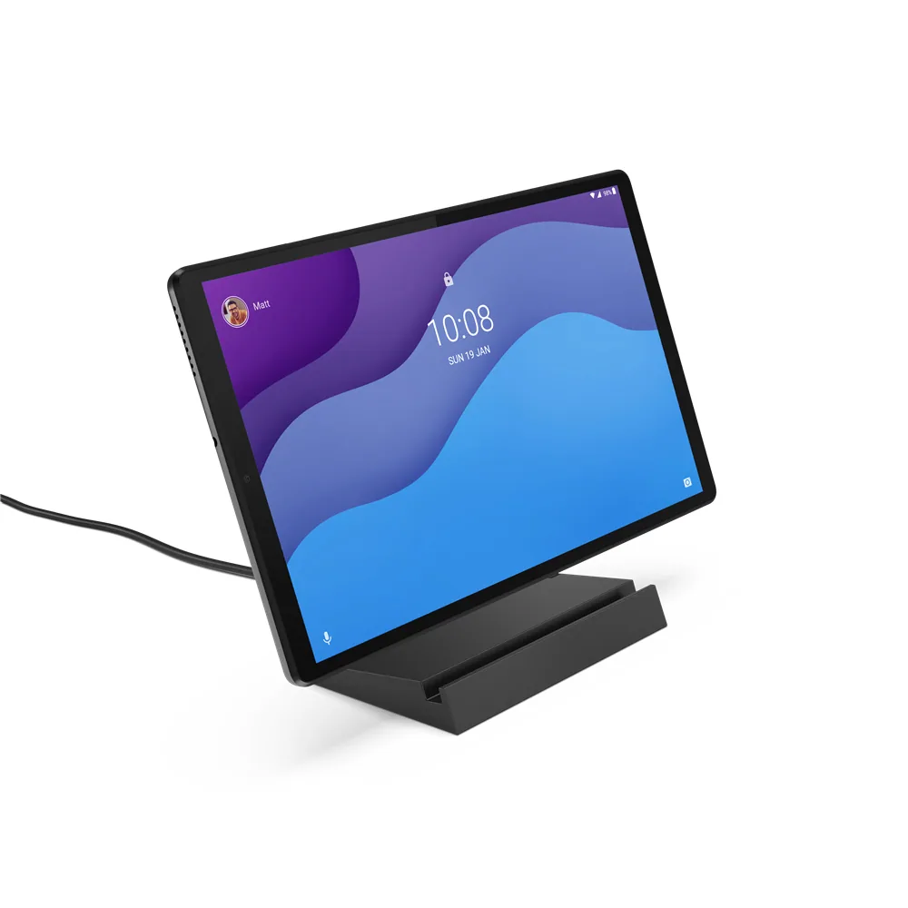 Lenovo Tab M10 Mediatek 64 GB 25,6 cm (10.1") 4 GB Wi-Fi 5 (802.11ac) Android 10 Grau – Bild 3