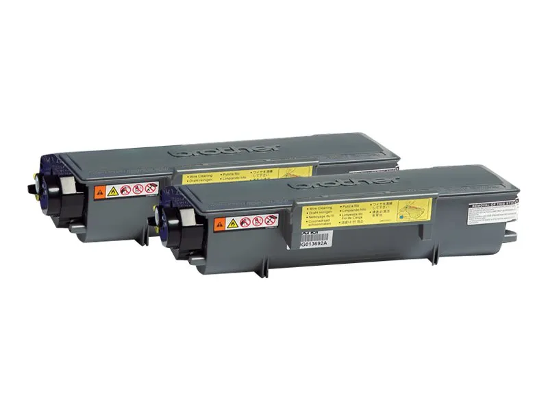 Brother TN3280TWIN Tonerkartusche 2 Stück Original Schwarz