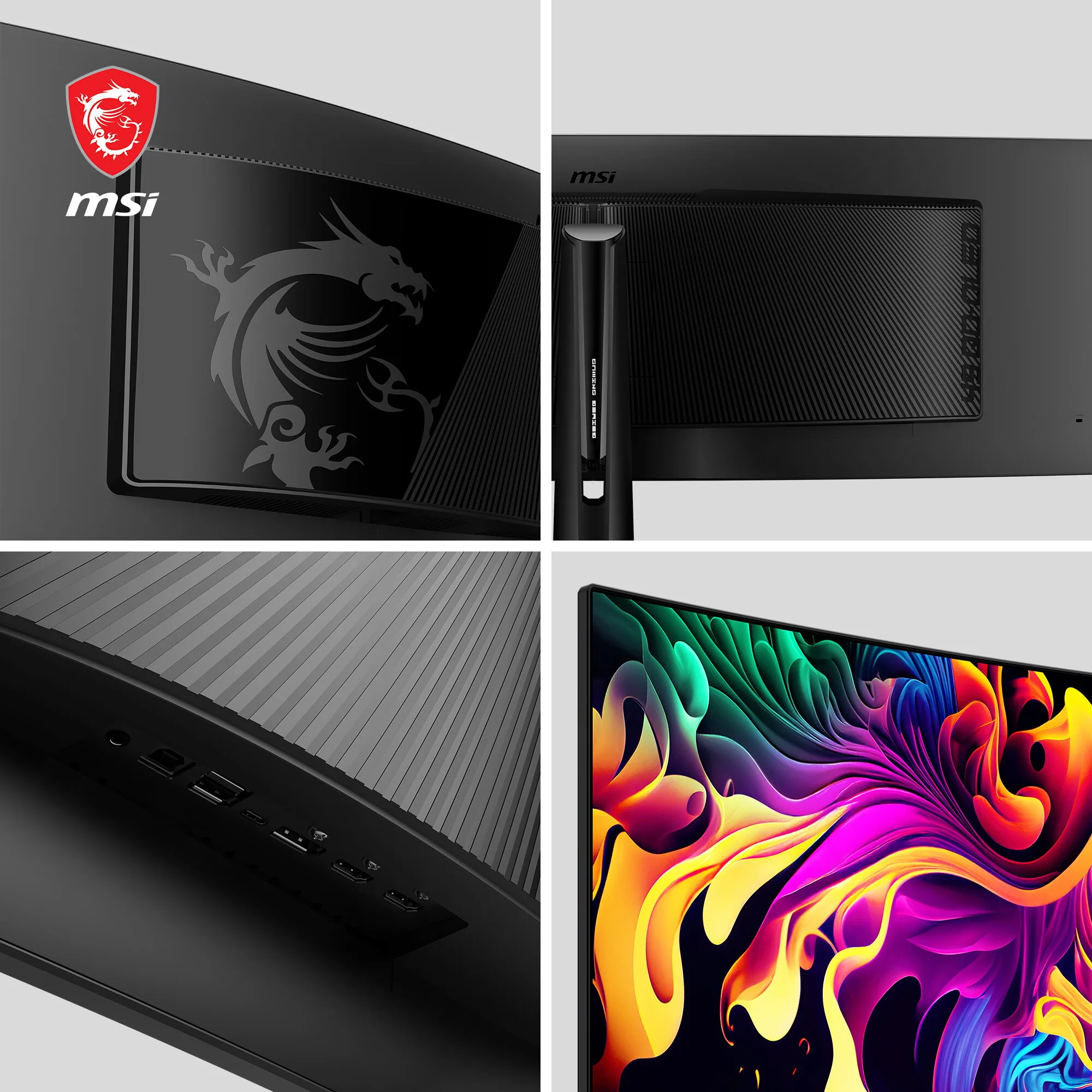 MSI MPG 491CQPDE QD-OLED Computerbildschirm 124,5 cm (49") 5120 x 1440 Pixel Dual QHD Schwarz – Bild 4