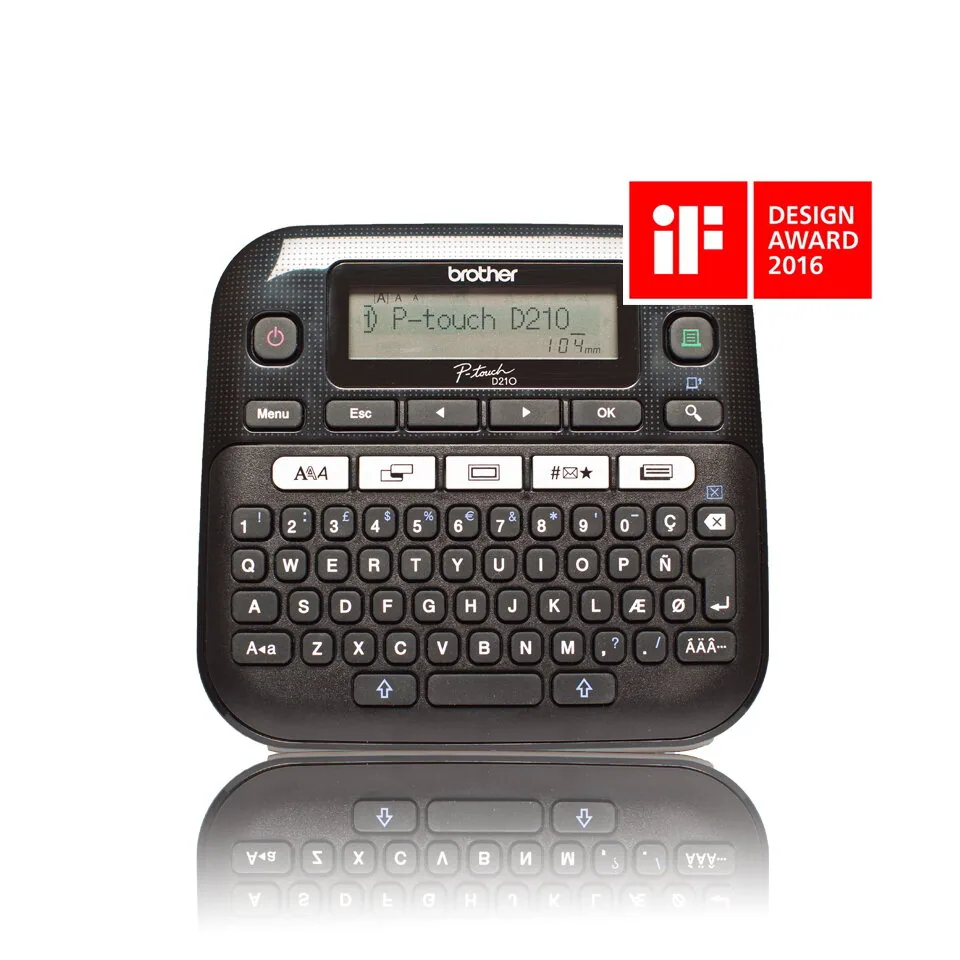 Brother PT-D210 Etikettendrucker Wärmeübertragung 180 x 180 DPI 20 mm/sek QWERTY – Bild 2