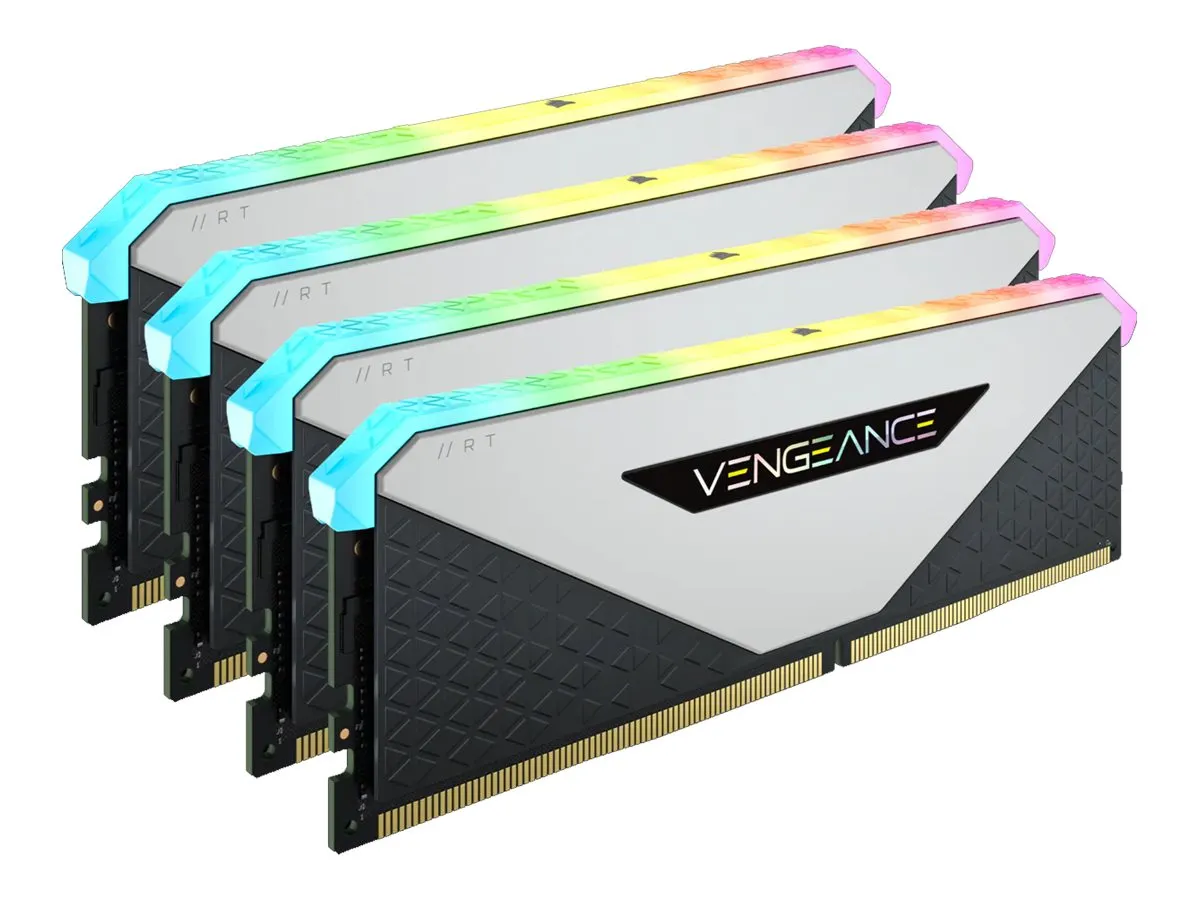 Corsair VENGEANCE RGB DDR4-3200 CL16 32 GB Kit (4x 8 GB) (CMN32GX4M4Z3200C16W)