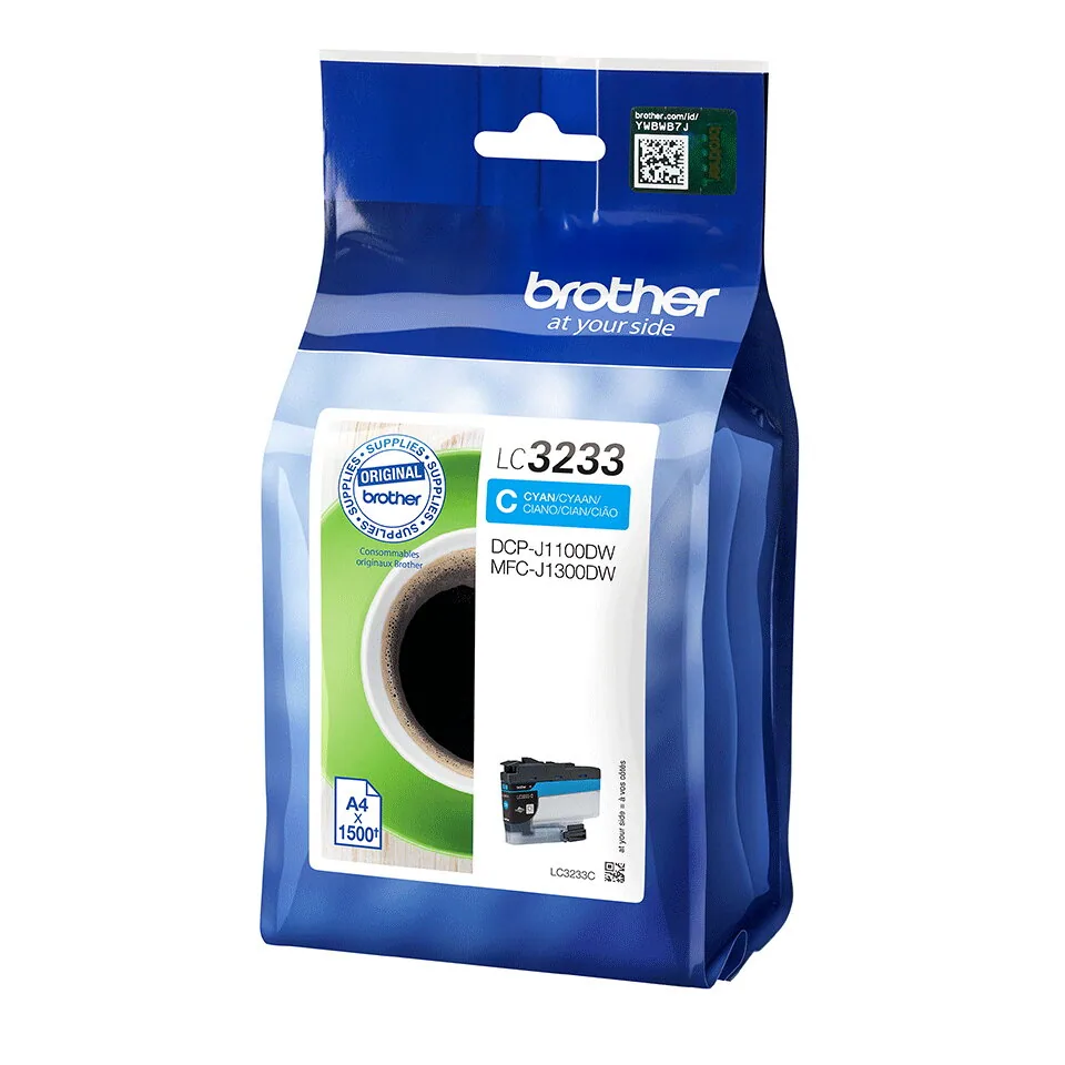 Brother LC3233C Druckerpatrone 1 Stück(e) Original Standardertrag Cyan – Bild 2