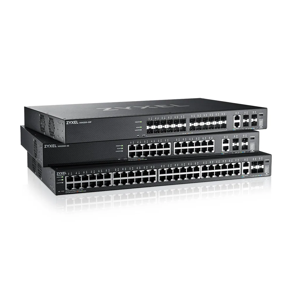 Zyxel XGS2220-30F Managed L3 Schwarz – Bild 4