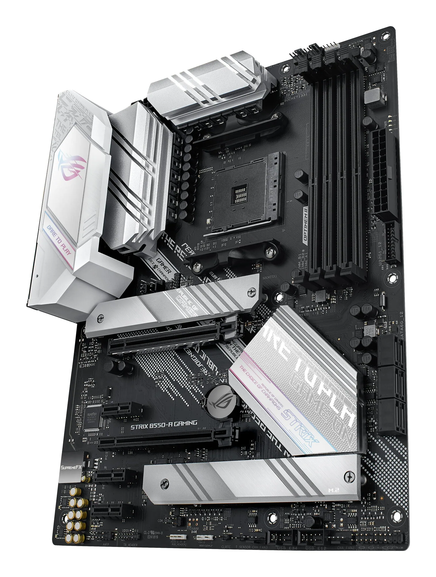 ASUS ROG STRIX B550-A GAMING AMD B550 Sockel AM4 ATX – Bild 4