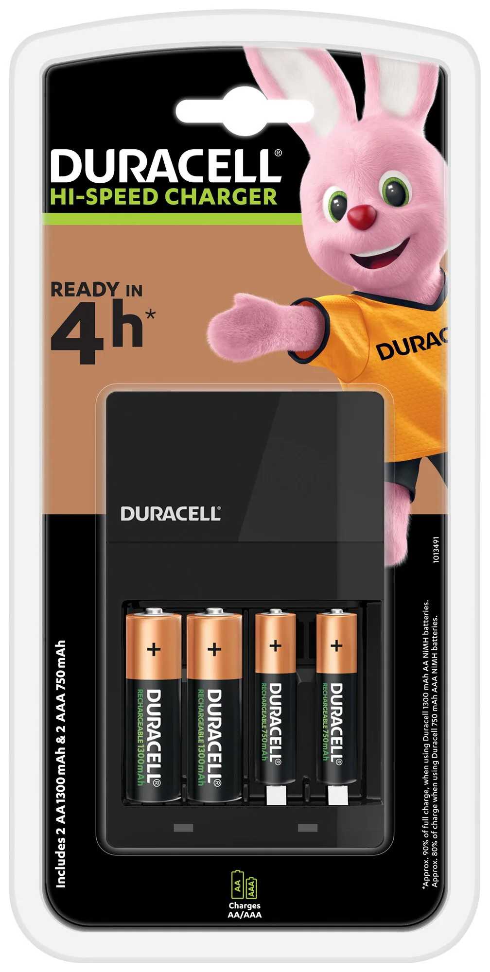Duracell CEF14 Akkuladegerät Haushaltsbatterie AC – Bild 1