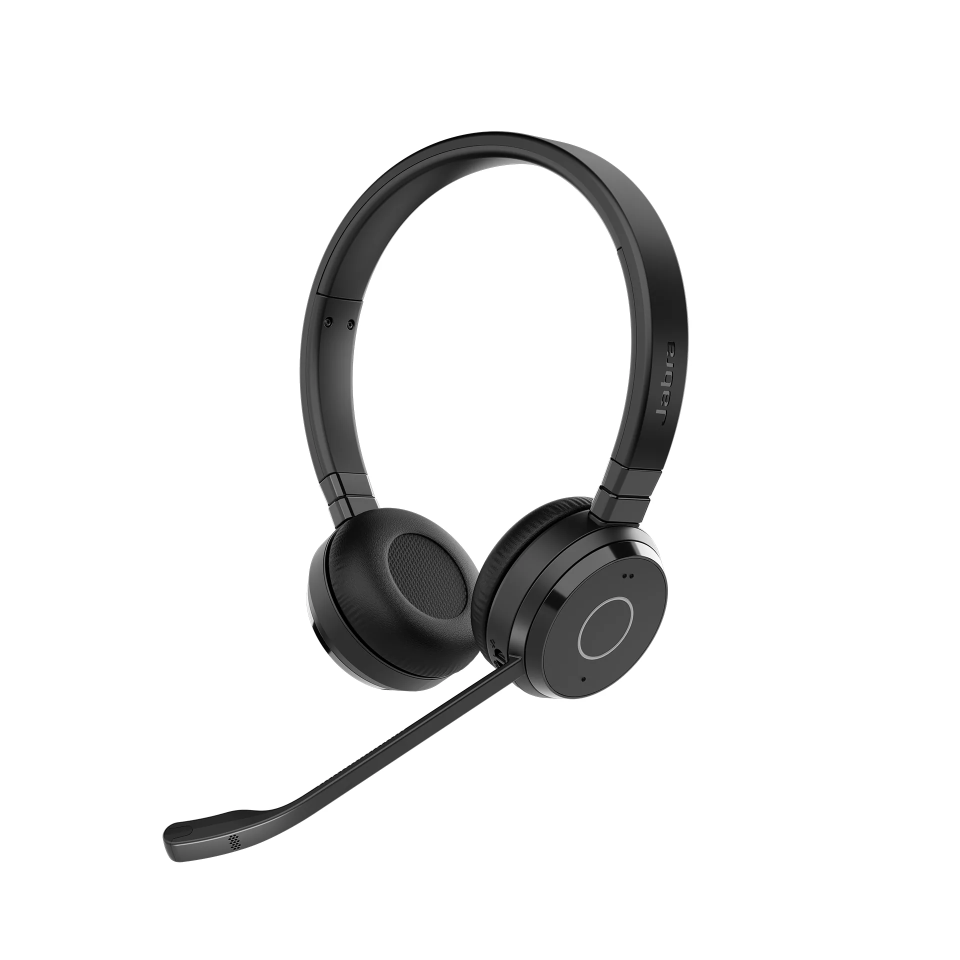 Jabra Evolve 65 TE Kopfhörer Verkabelt & Kabellos Kopfband Büro/Callcenter USB Typ-A Bluetooth Schwarz – Bild 1