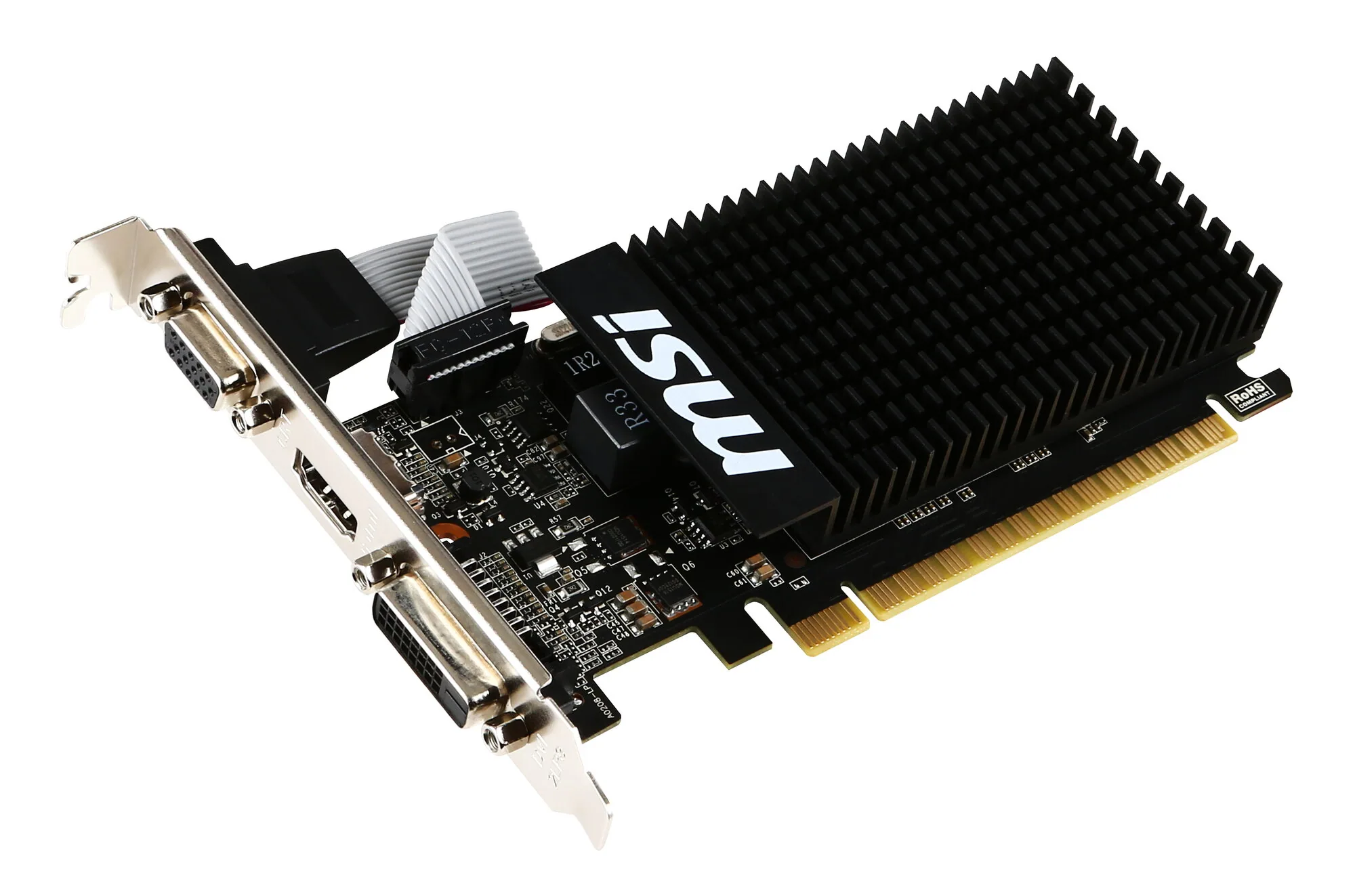 MSI GT 710 2GD3H LP Grafikkarte NVIDIA GeForce GT 710 2 GB GDDR3 – Bild 3