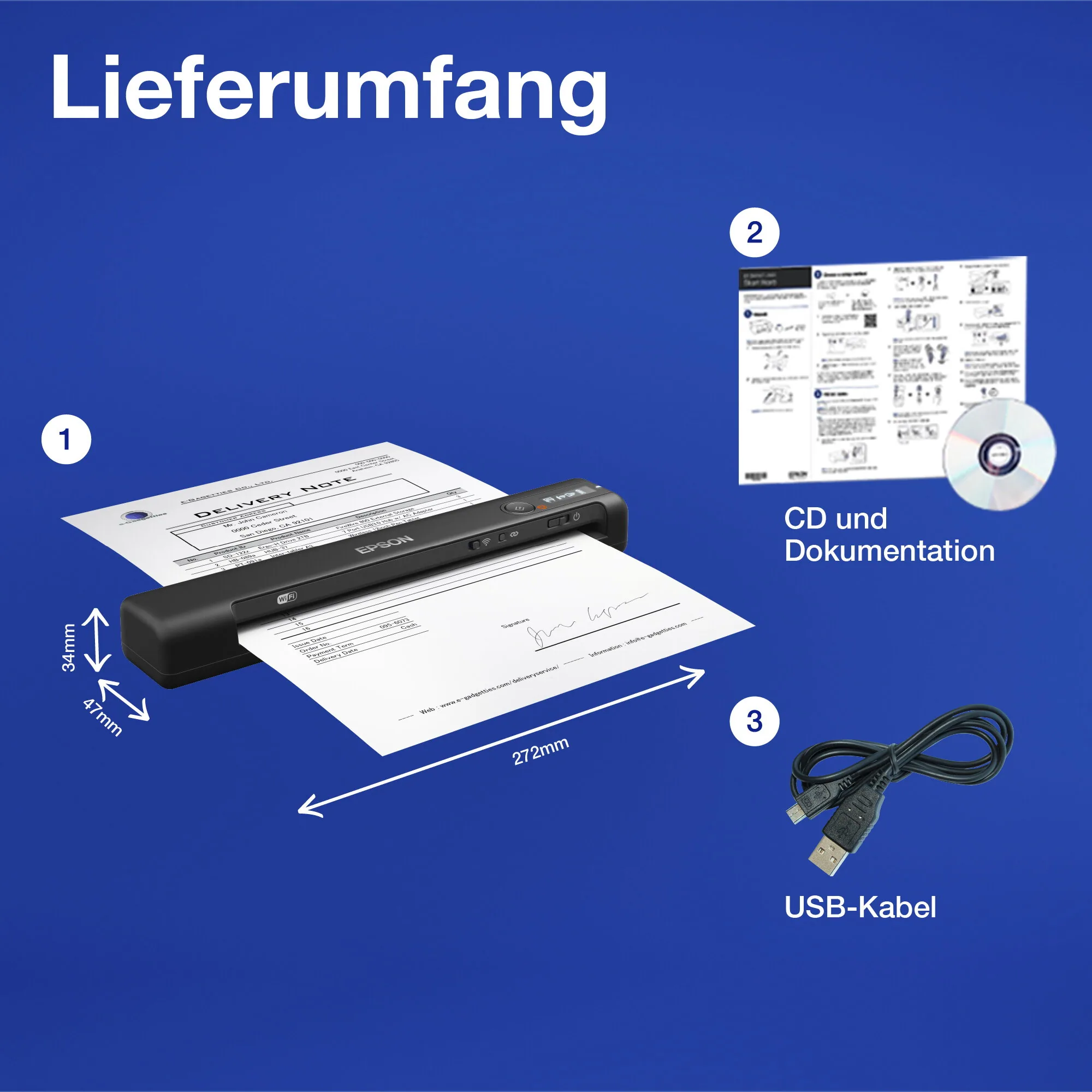 Epson WorkForce ES-60W – Bild 2