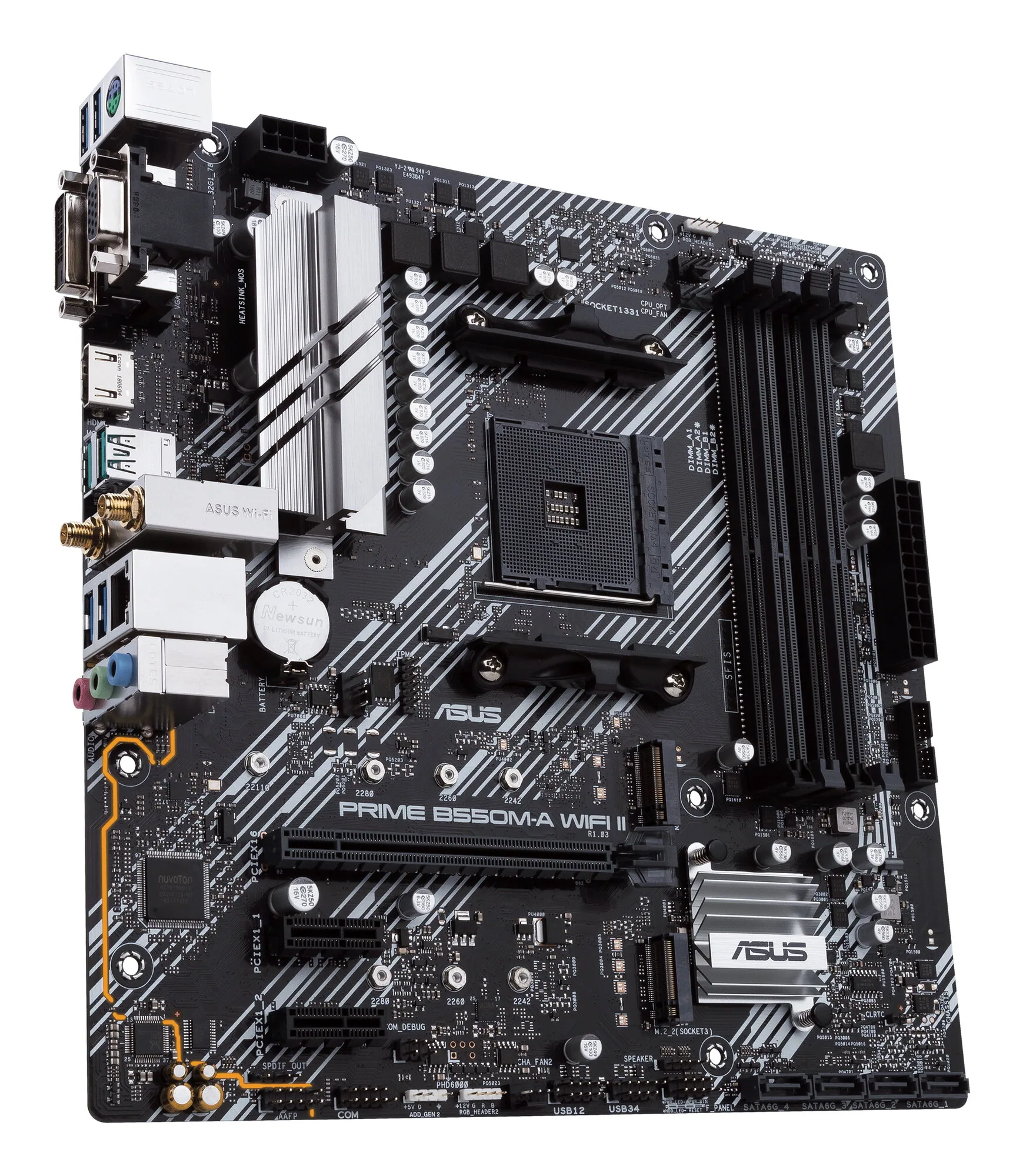 ASUS PRIME B550M-A WIFI II AMD B550 Sockel AM4 micro ATX – Bild 4